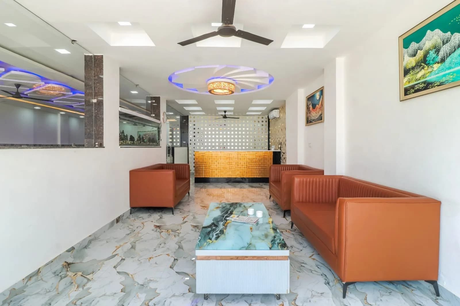 The Opulent Haridwar — reception lounge
